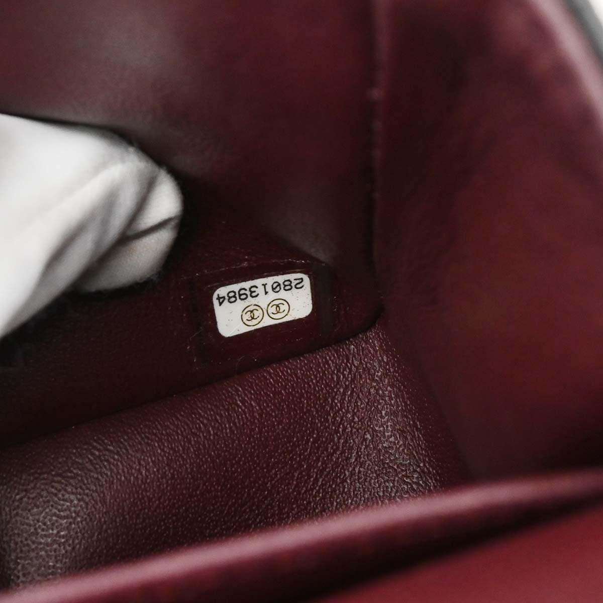 Chanel 2019 Black Caviar Small Classic Double Flap Shoulder Bag