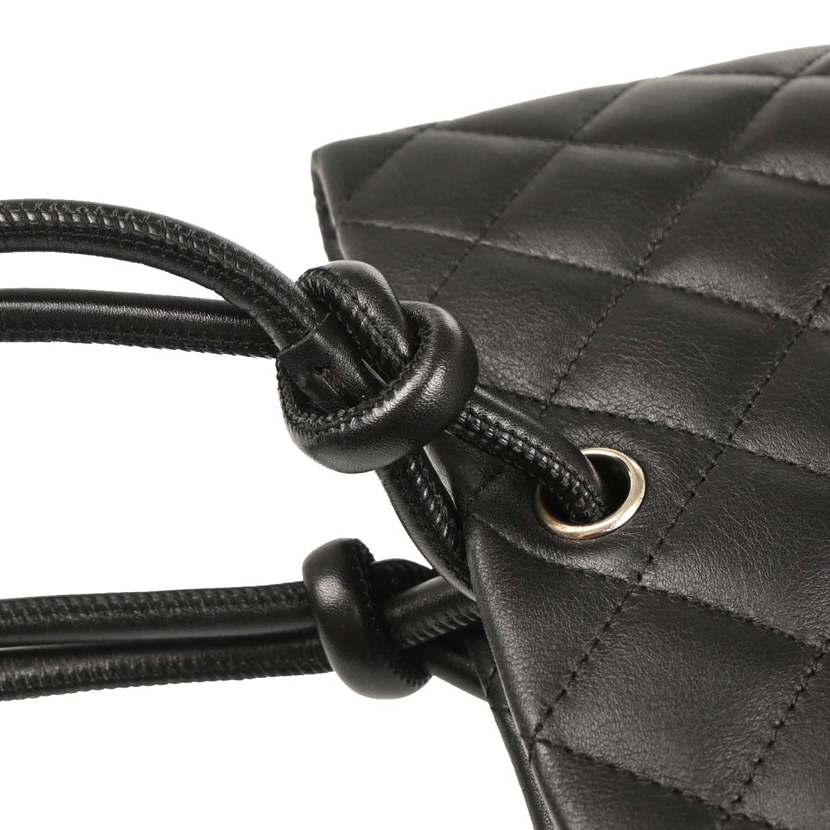 Chanel Black Calfskin Cambon Ligne Tote Handbag