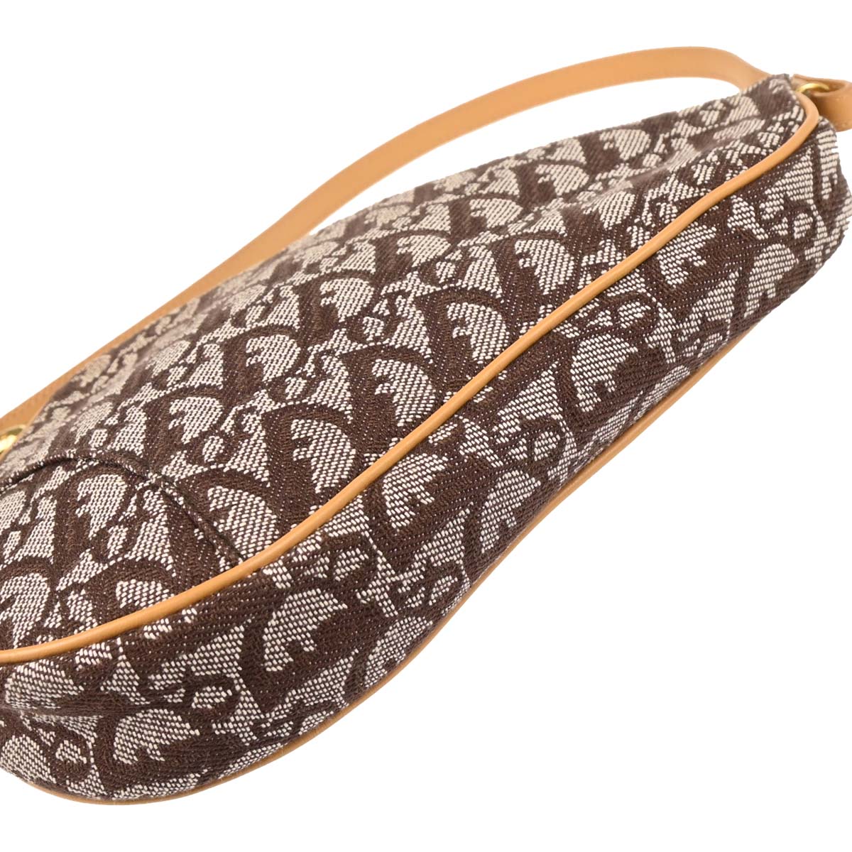 Christian Dior Brown Trotter Saddle Handbag