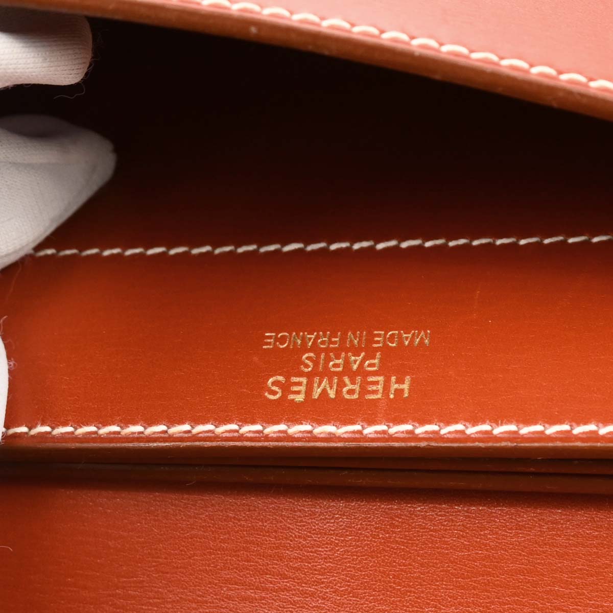 Hermes Brique Box Calf Sac a Depeches 38 Briefcase