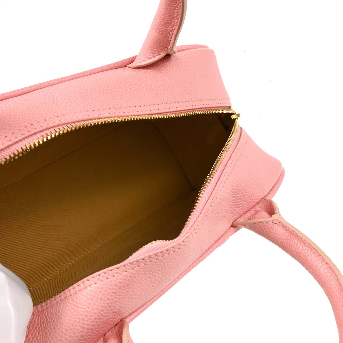 Chanel Pink Caviar Bowling Bag