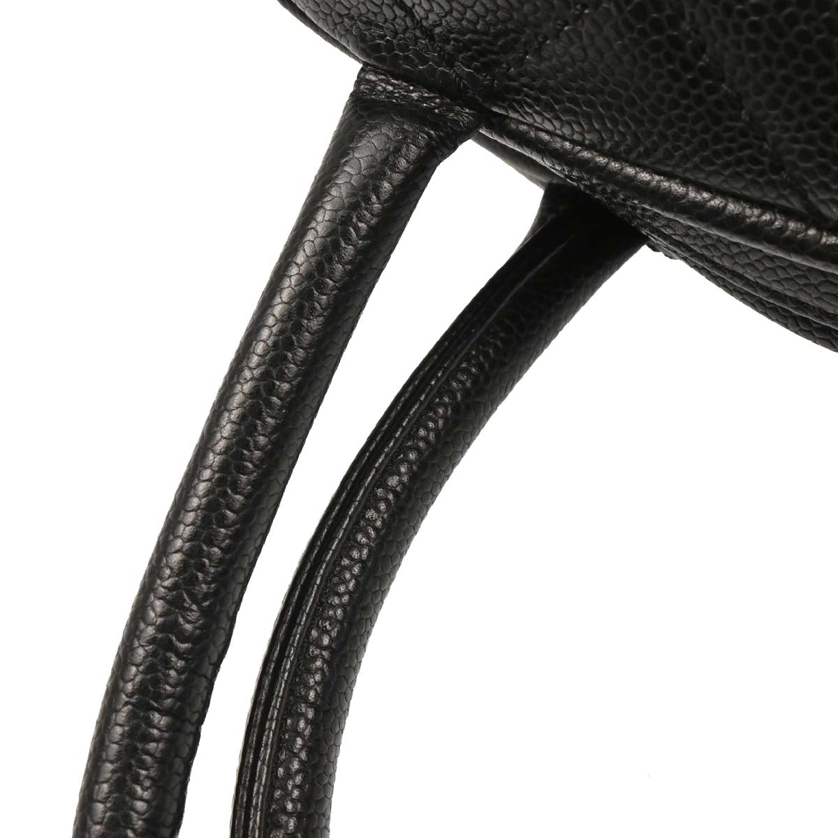 Chanel Black Caviar Bowling Bag