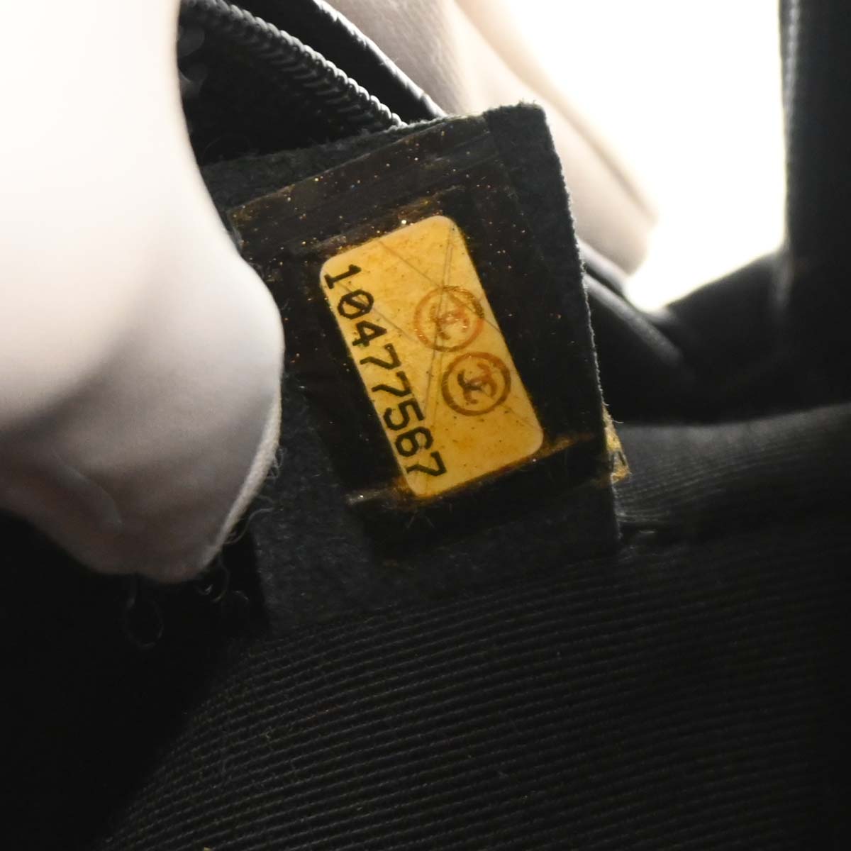 Chanel Black Caviar Bowling Bag