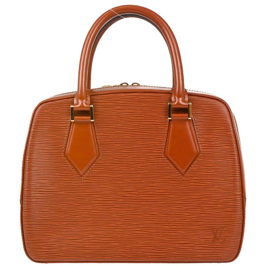 Louis Vuitton Brown Epi Sablon Handbag M52043