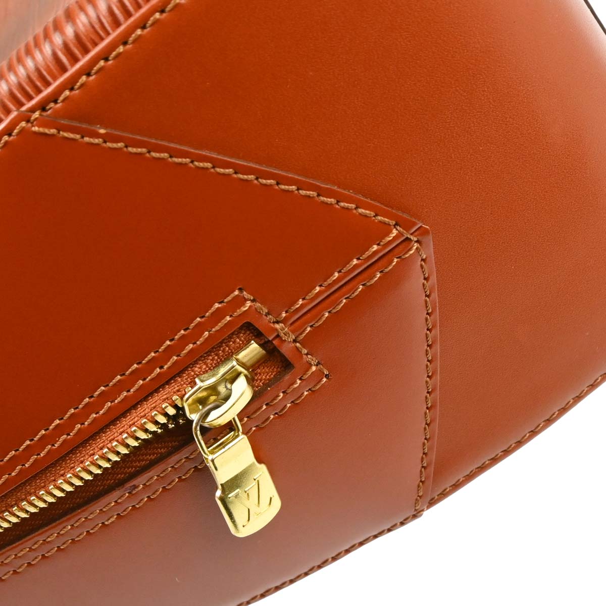 Louis Vuitton Brown Epi Sablon Handbag M52043