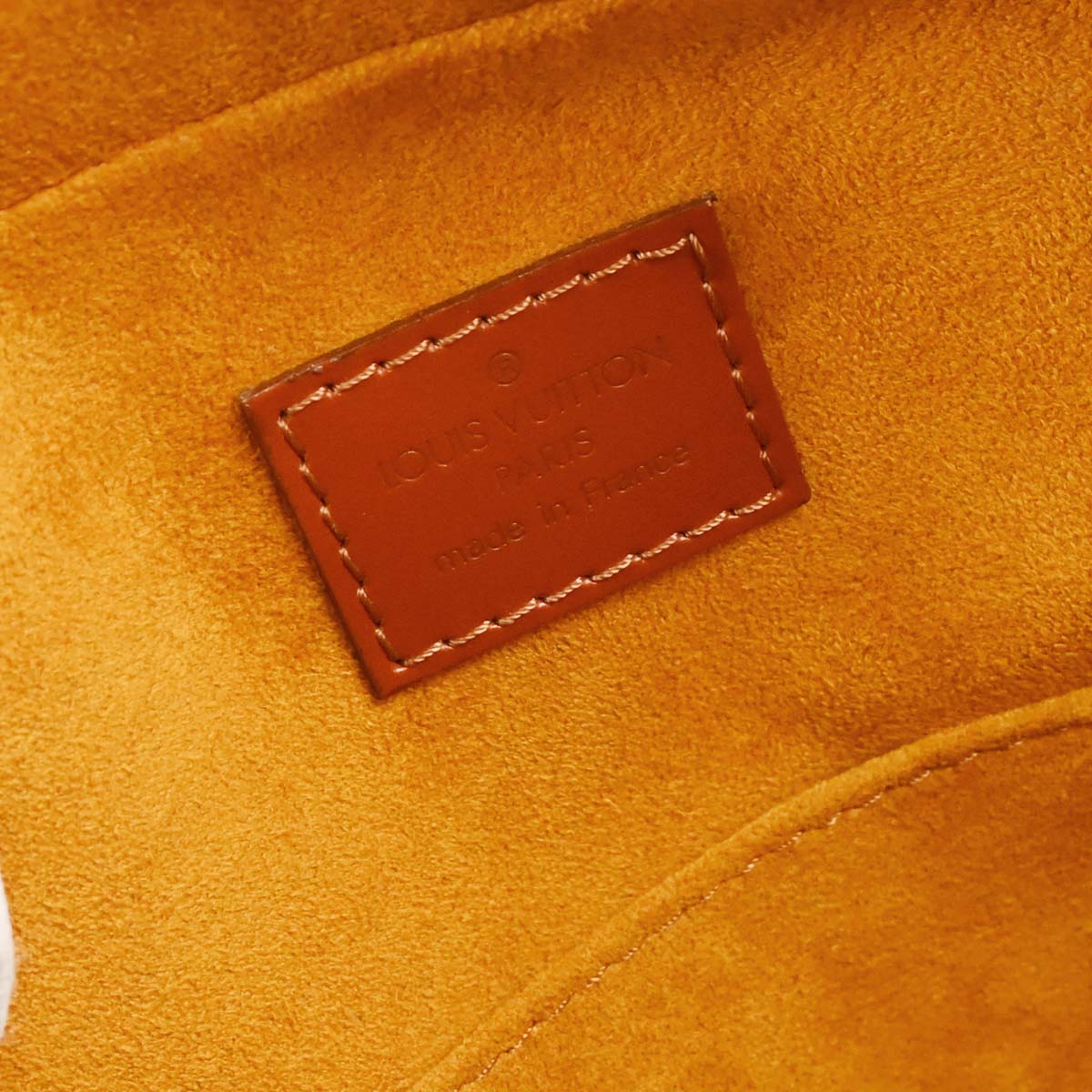 Louis Vuitton Brown Epi Sablon Handbag M52043