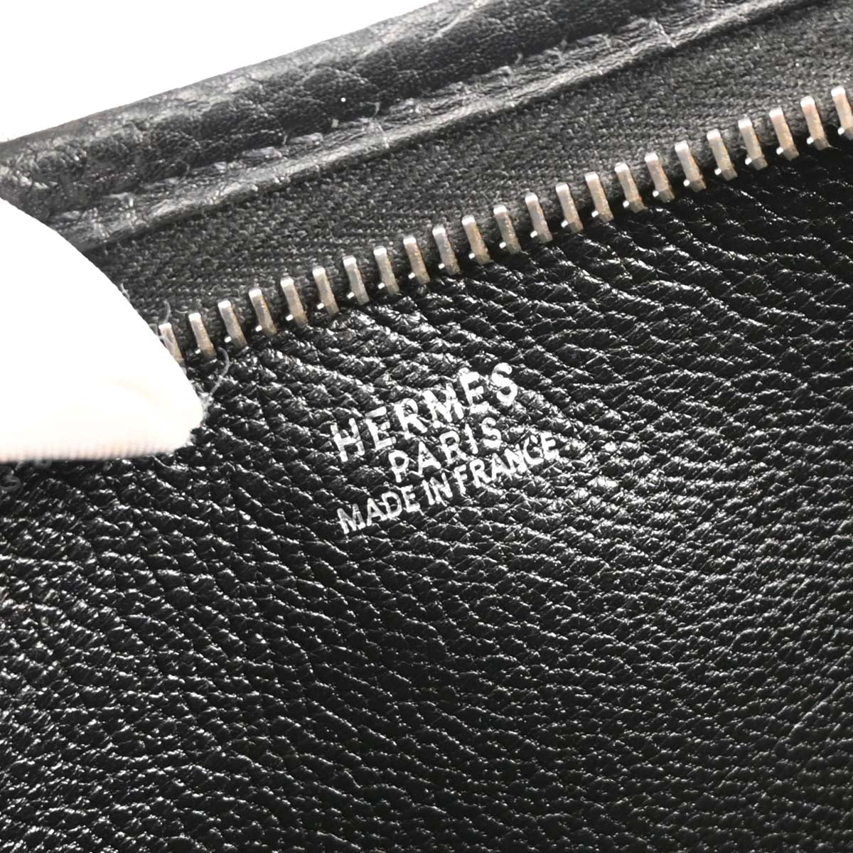 Hermes Black Fjord Berlingot MM Shoulder Bag