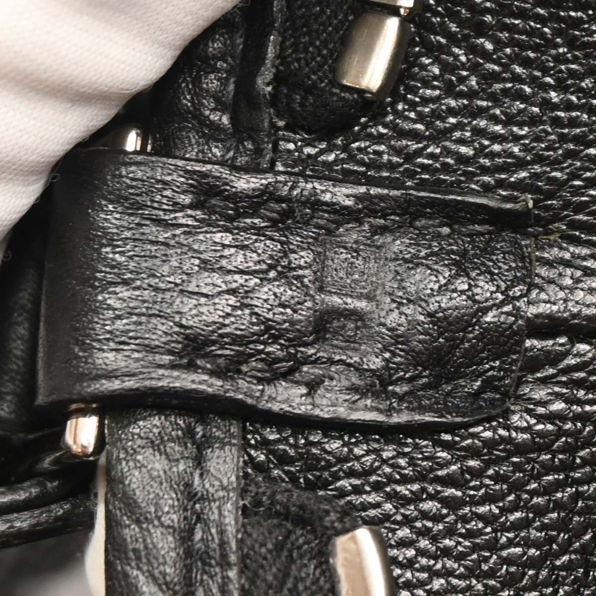 Hermes Black Fjord Berlingot MM Shoulder Bag