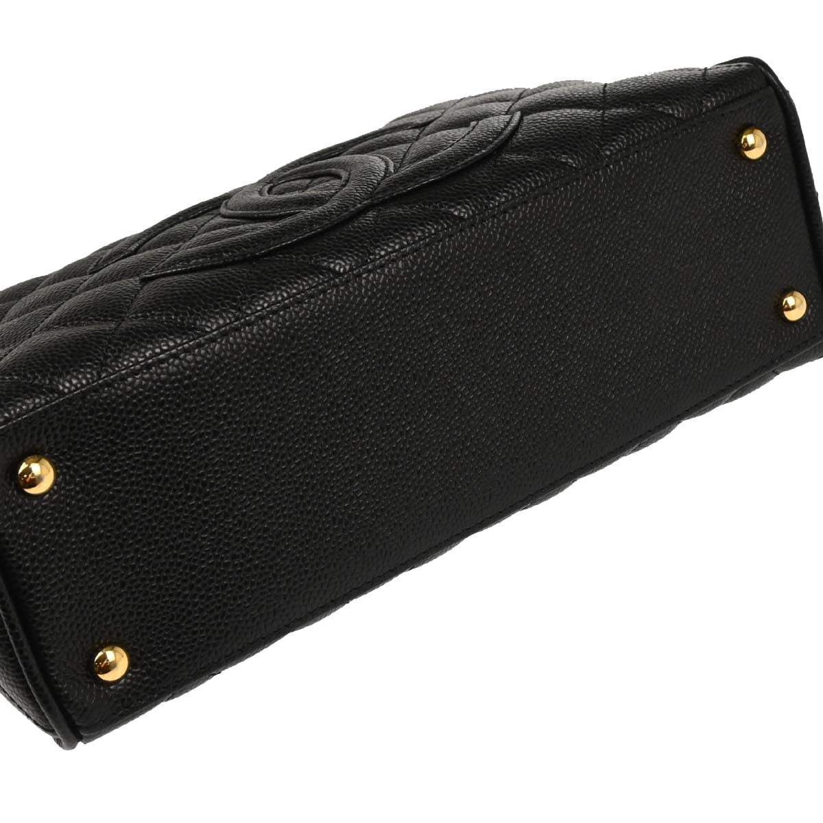 Chanel Black Caviar Bowling Bag