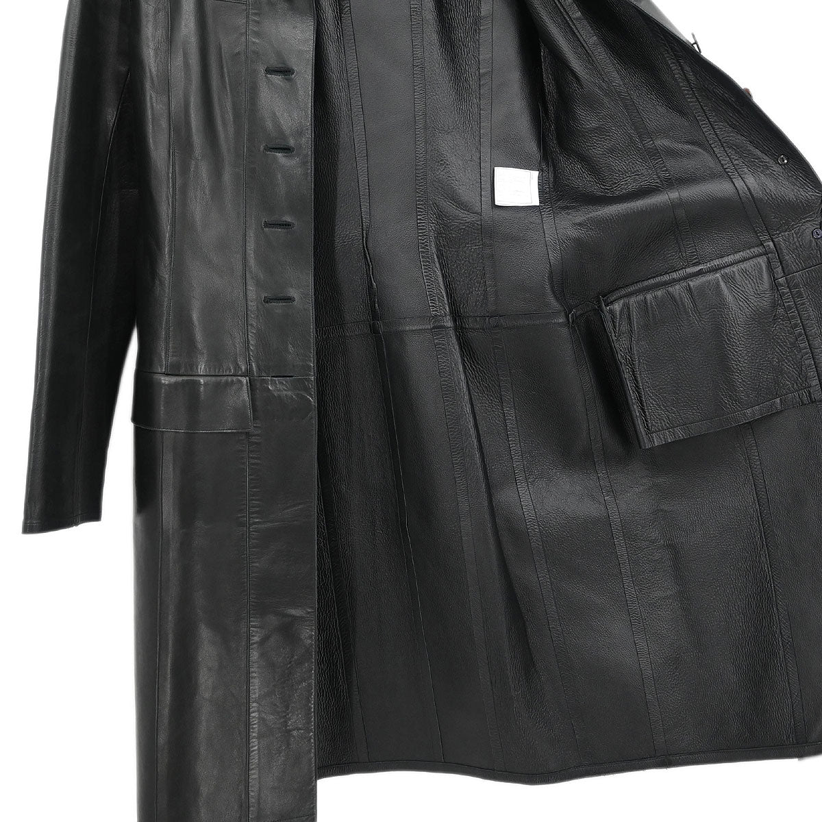 Chanel Single Breasted Collarless Jacket Black #40