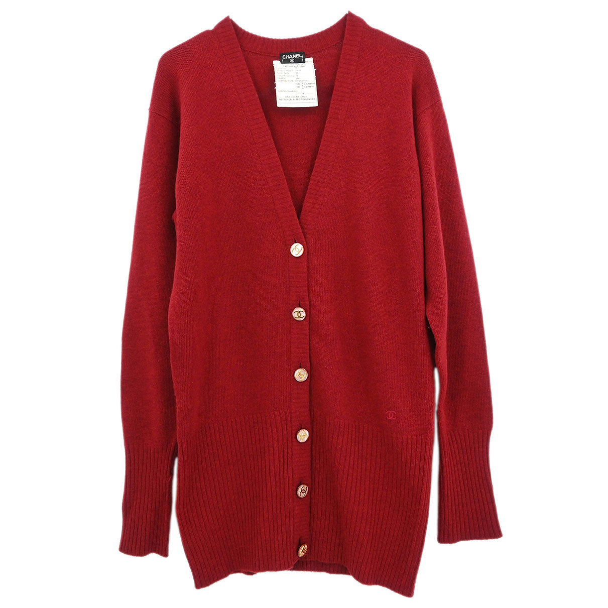 Chanel Cardigan Bordeaux #42