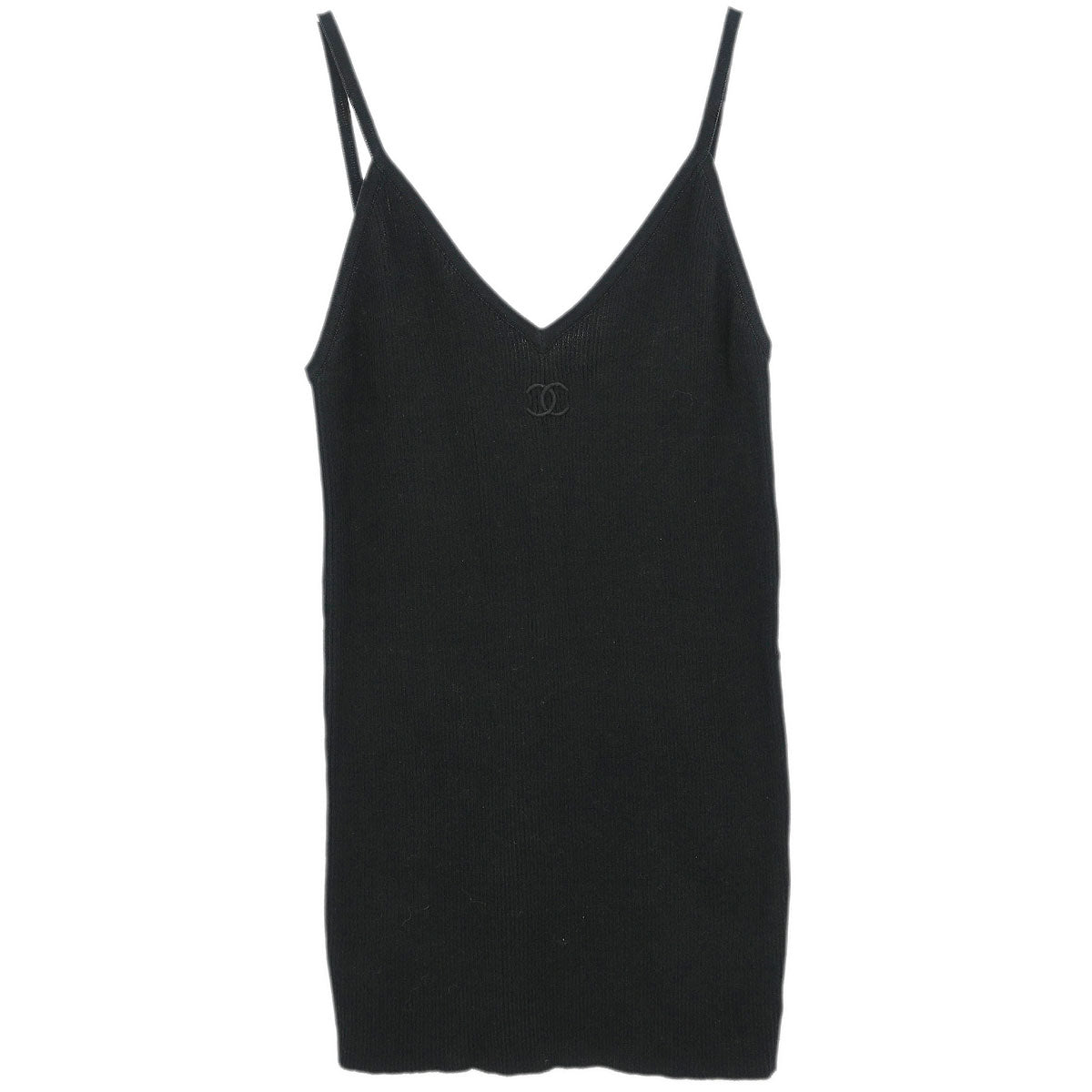 Chanel Sleeveless Top Camisole Black #40