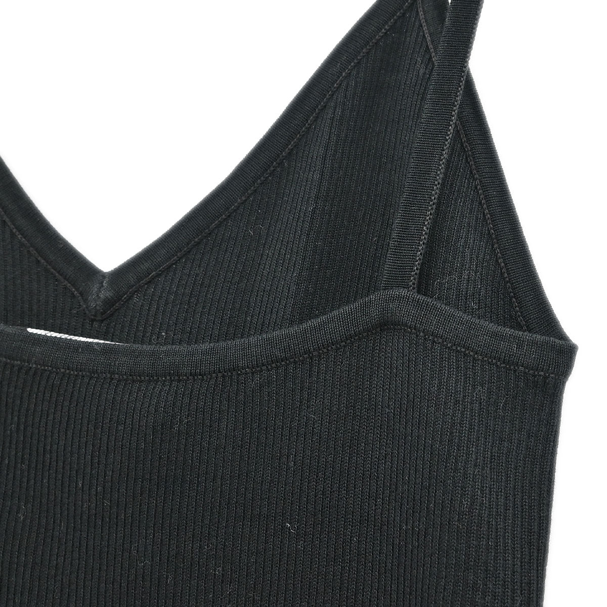Chanel Sleeveless Top Camisole Black #40