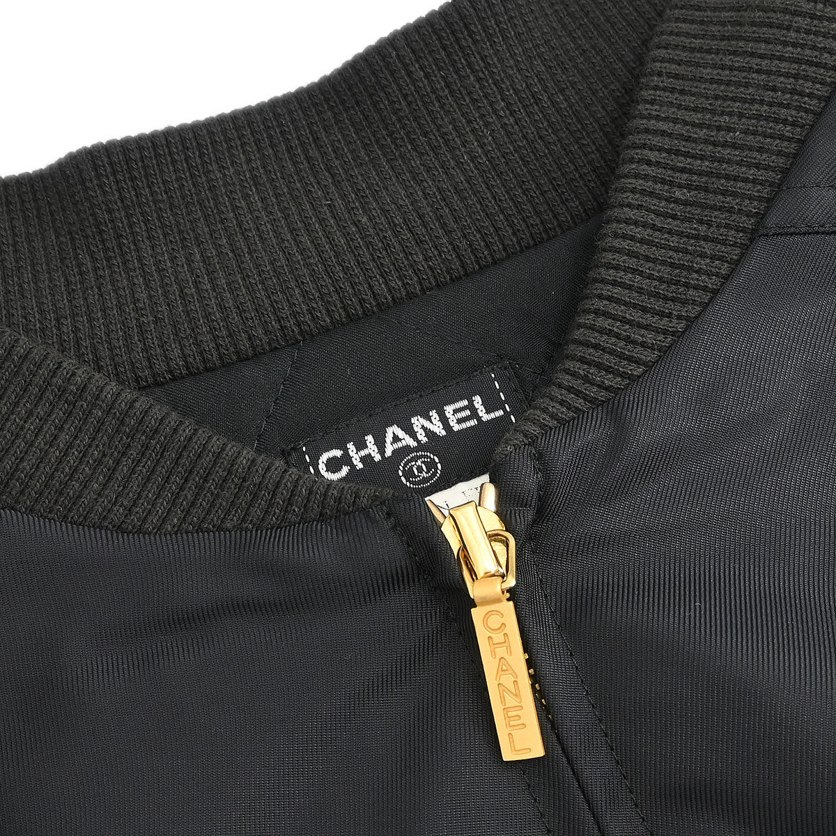 Chanel Setup Suit Jacket Skirt Black #38