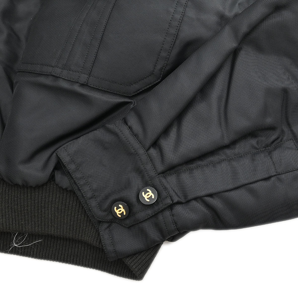 Chanel Setup Suit Jacket Skirt Black #38