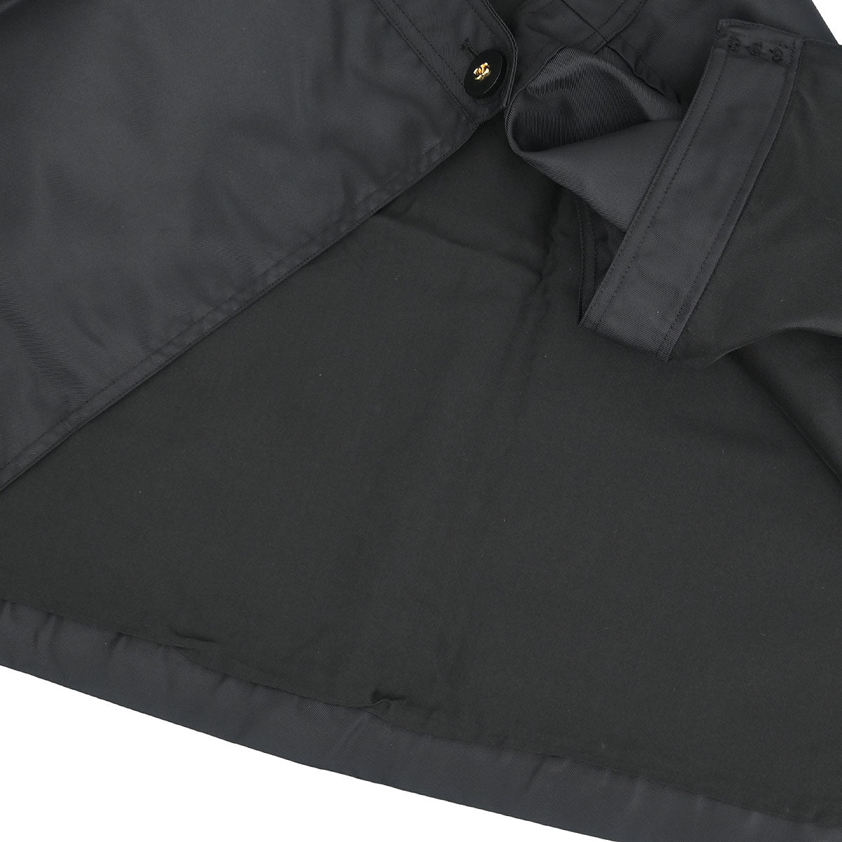 Chanel Setup Suit Jacket Skirt Black #38