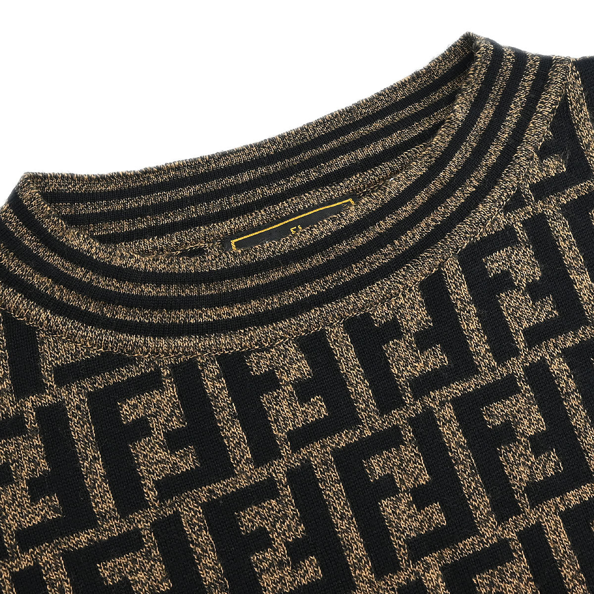 Fendi Top Zucca Brown