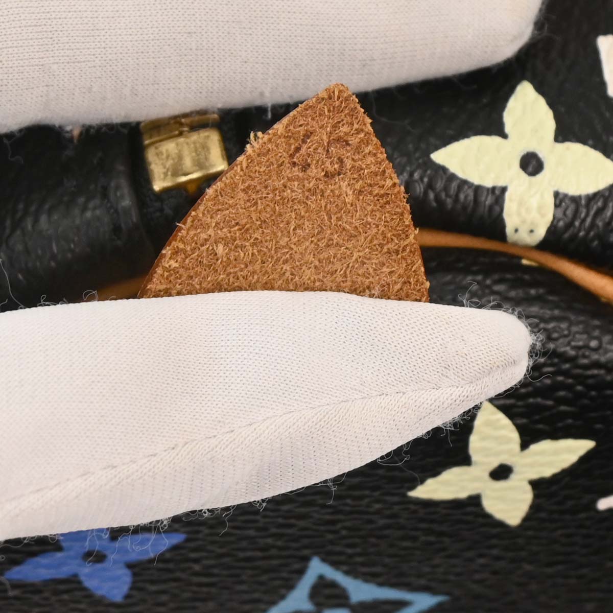 Louis Vuitton Black Monogram Multicolor Keepall 45 Handbag M92640