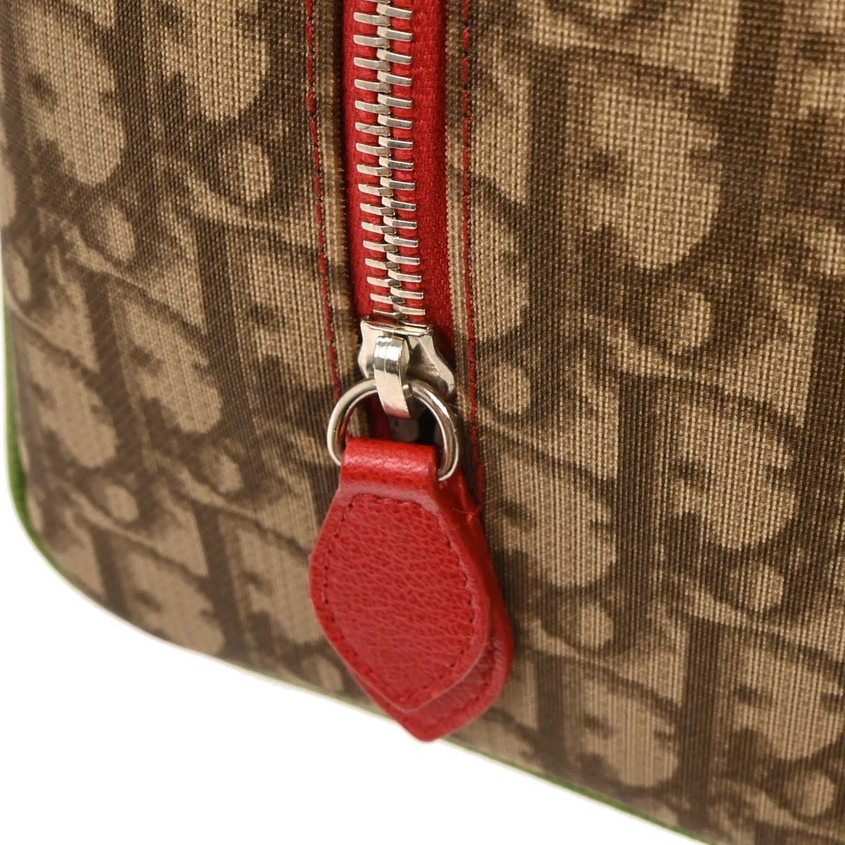 Christian Dior Brown Rasta-Color Trotter Handbag