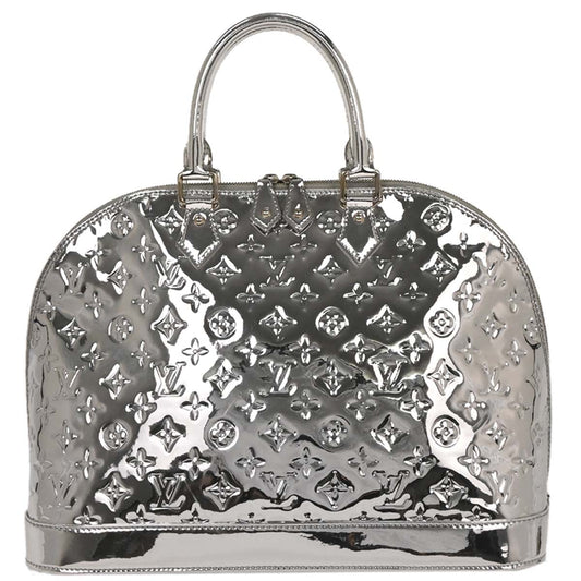 Louis Vuitton Silver Monogram Miroir Alma MM Handbag M93623