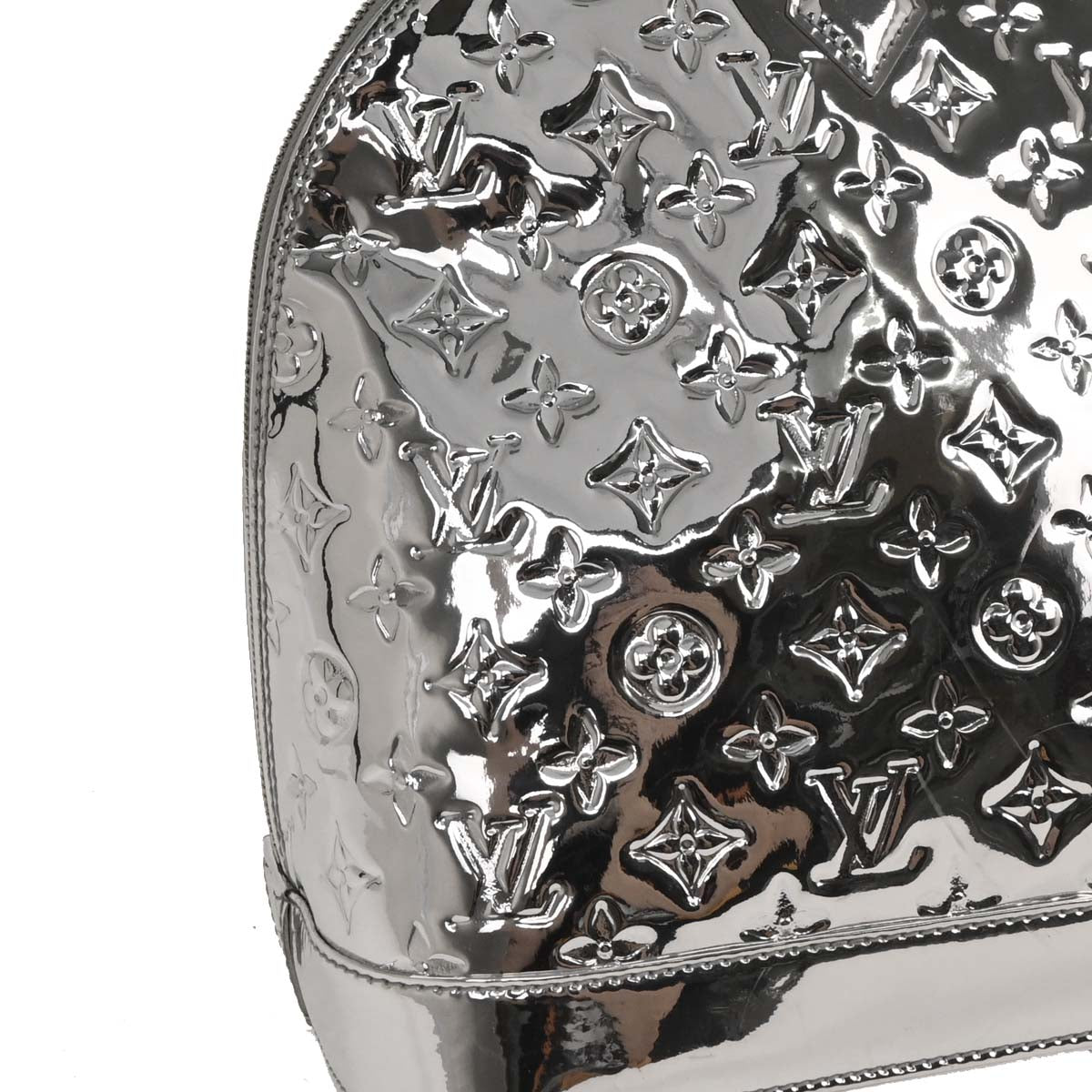 Louis Vuitton Silver Monogram Miroir Alma MM Handbag M93623