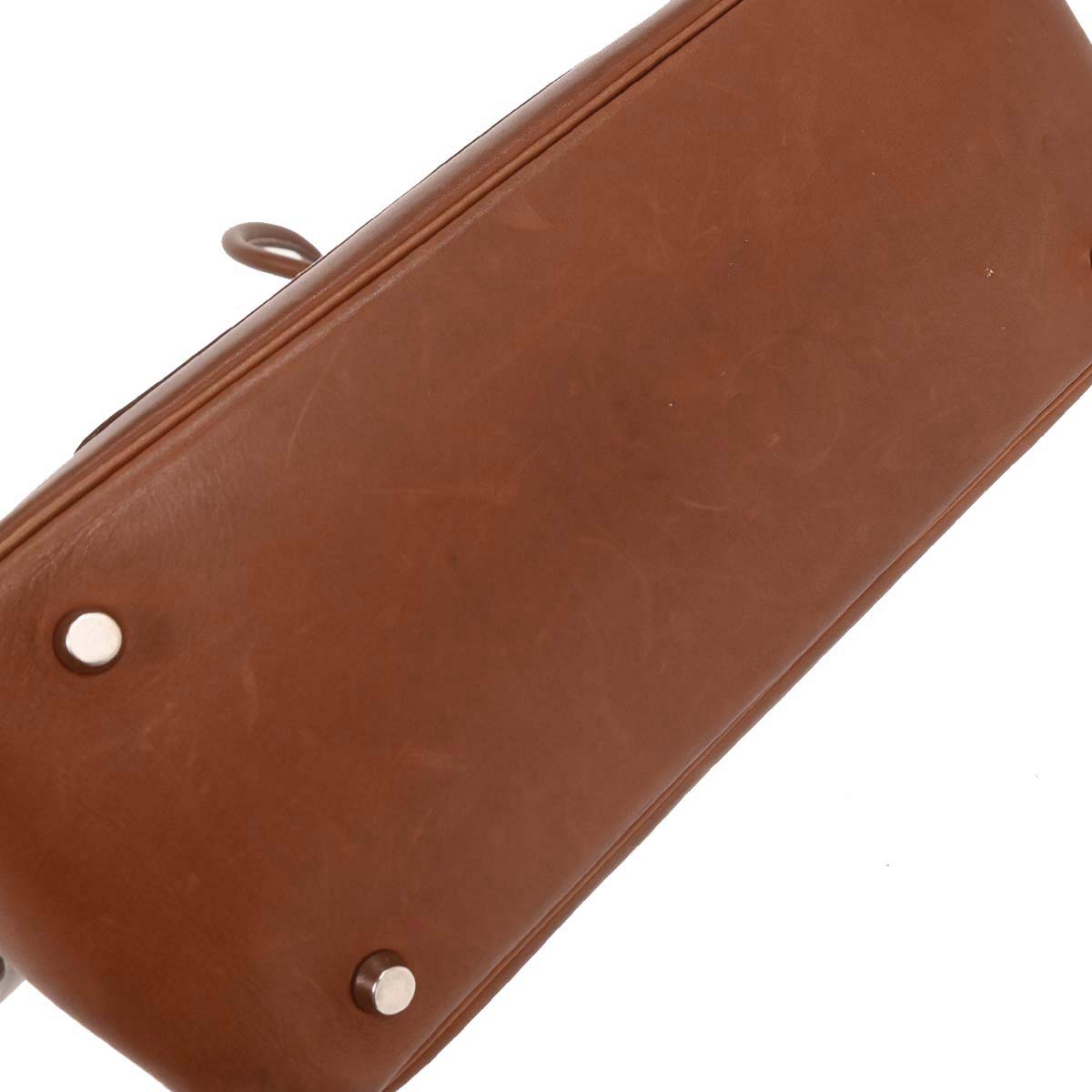 Hermes Fauve Box Calf La Tote Handbag