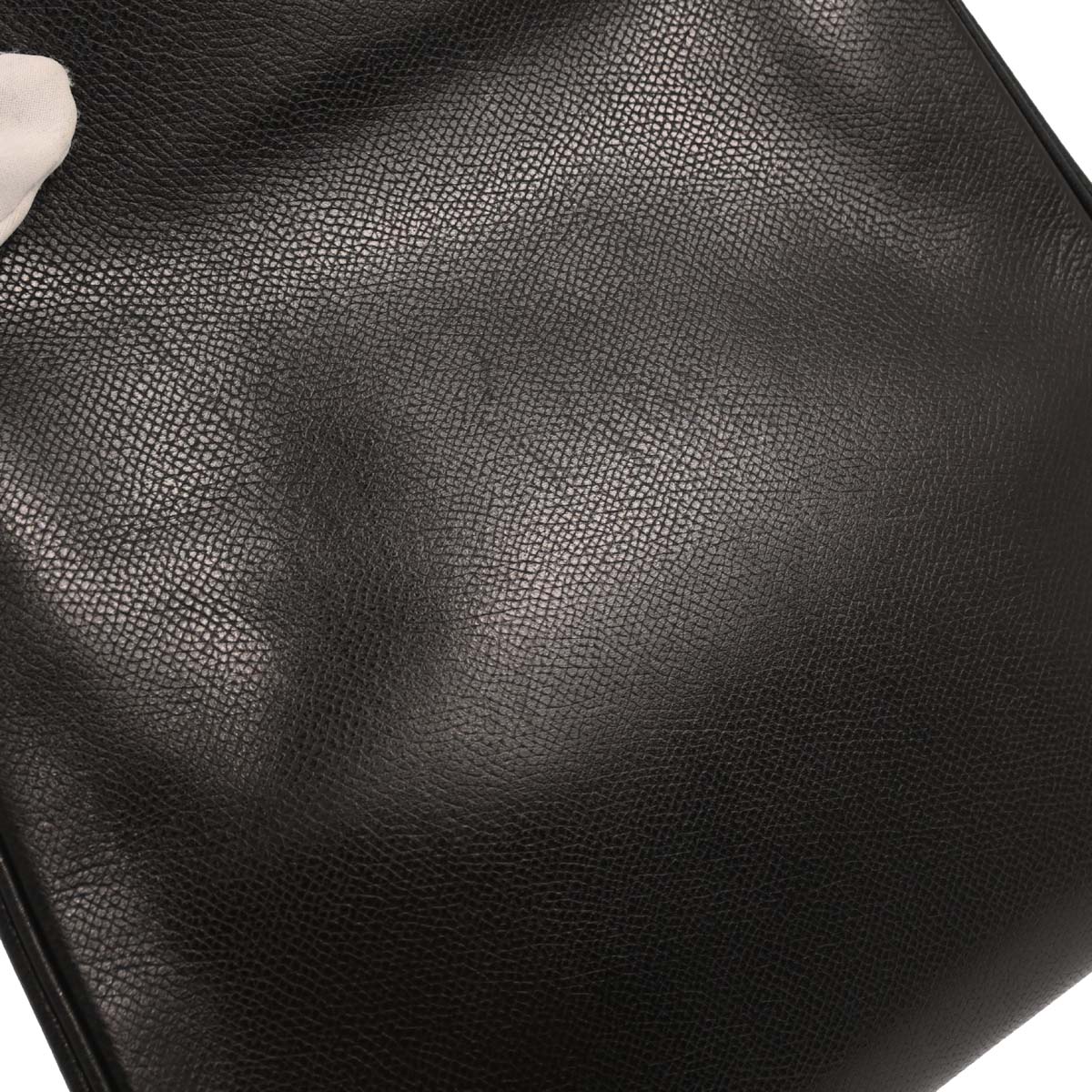 Hermes Black Courchevel Kelly Sport PM Shoulder Bag