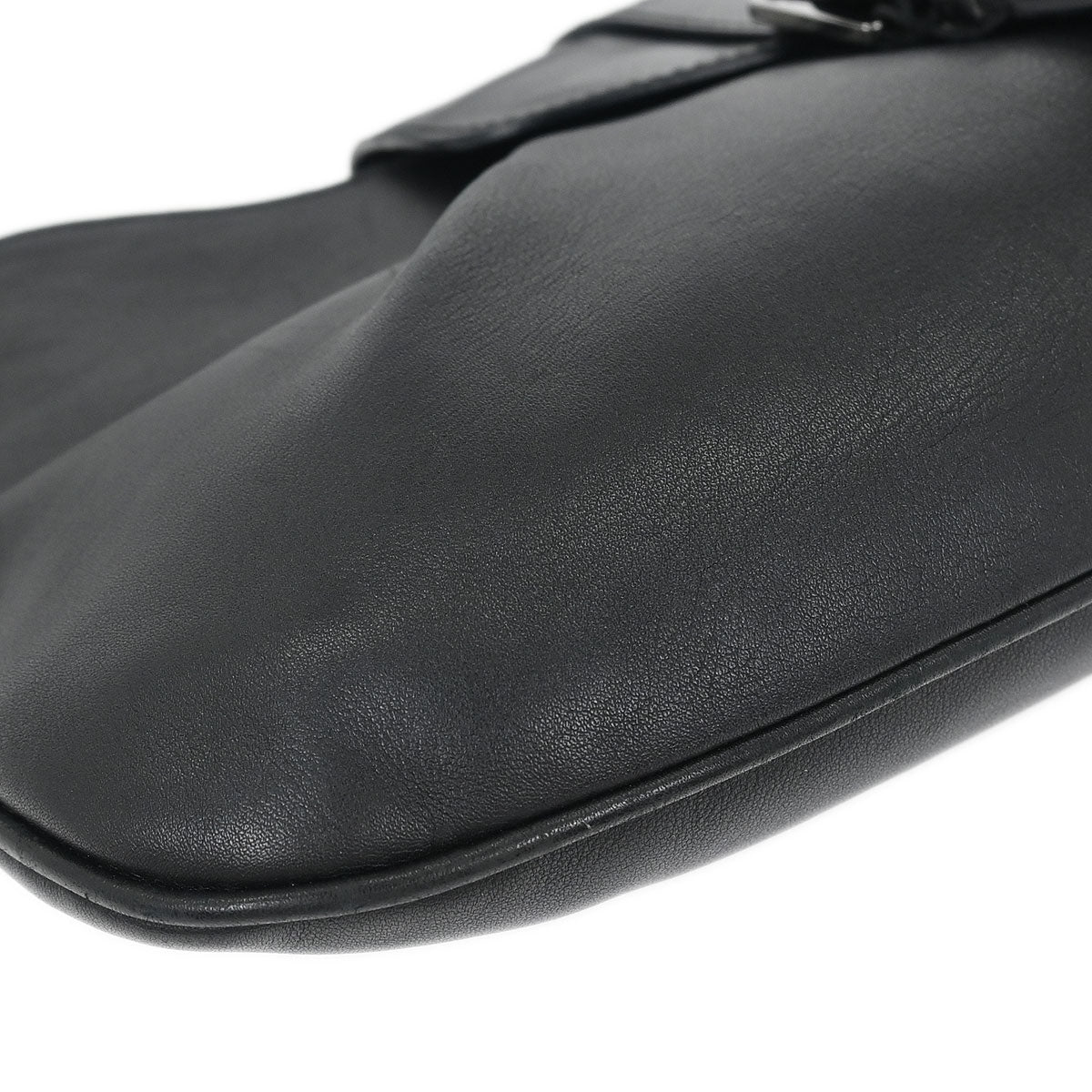 Christian Dior Black Leather Street Chic Handbag