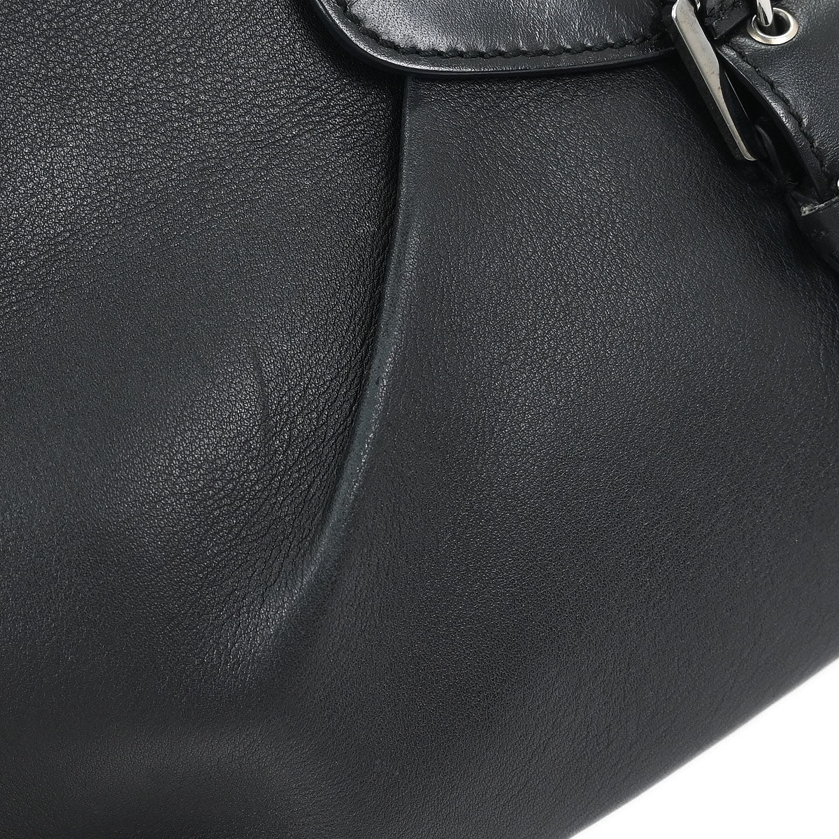 Christian Dior Black Leather Street Chic Handbag