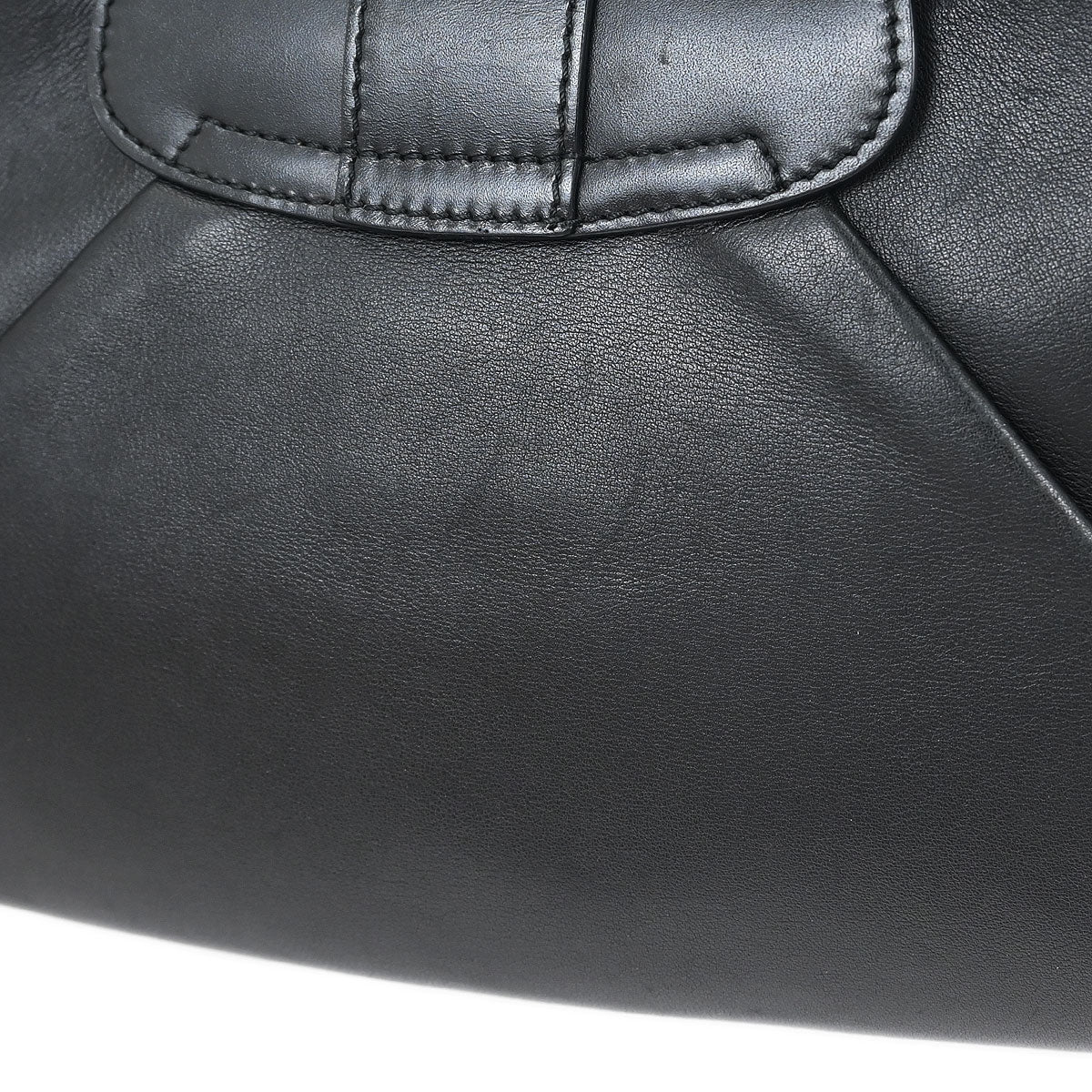 Christian Dior Black Leather Street Chic Handbag
