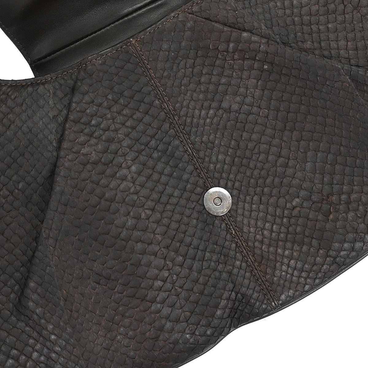 Christian Dior * Brown Python Handbag