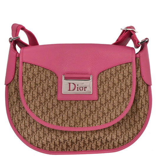 Christian Dior Beige Trotter Shoulder Bag