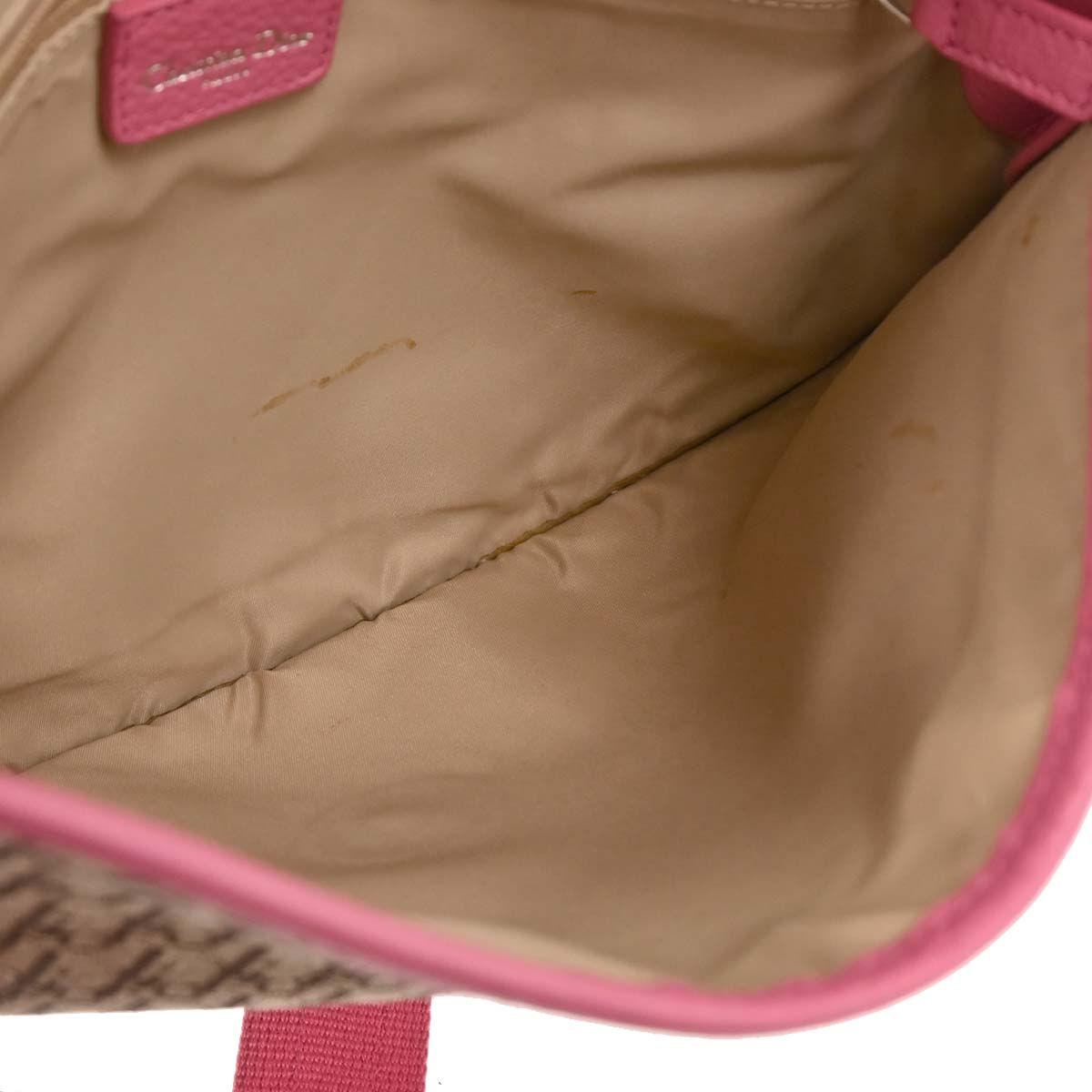Christian Dior Beige Trotter Shoulder Bag