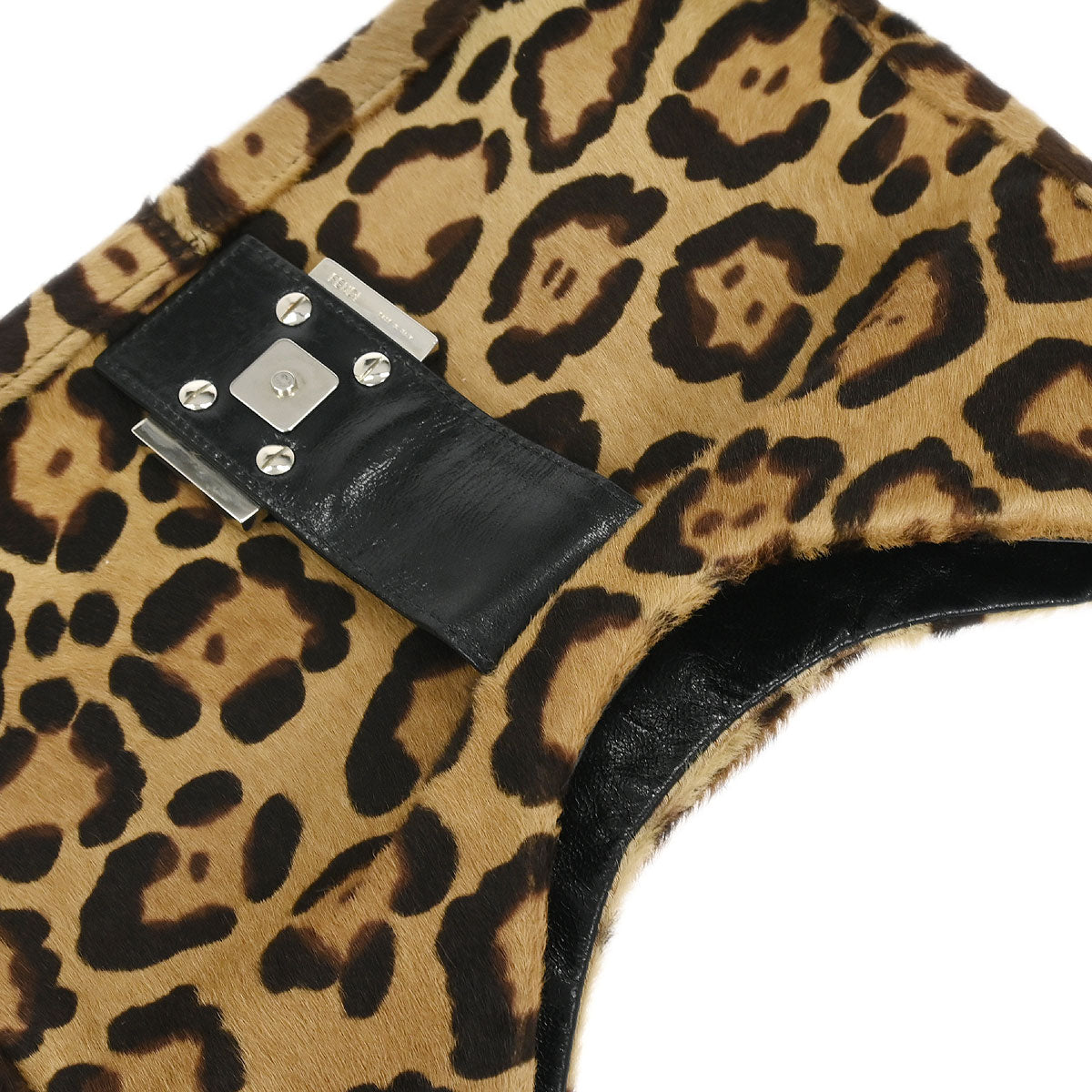 Fendi * Beige Pony Hair Handbag