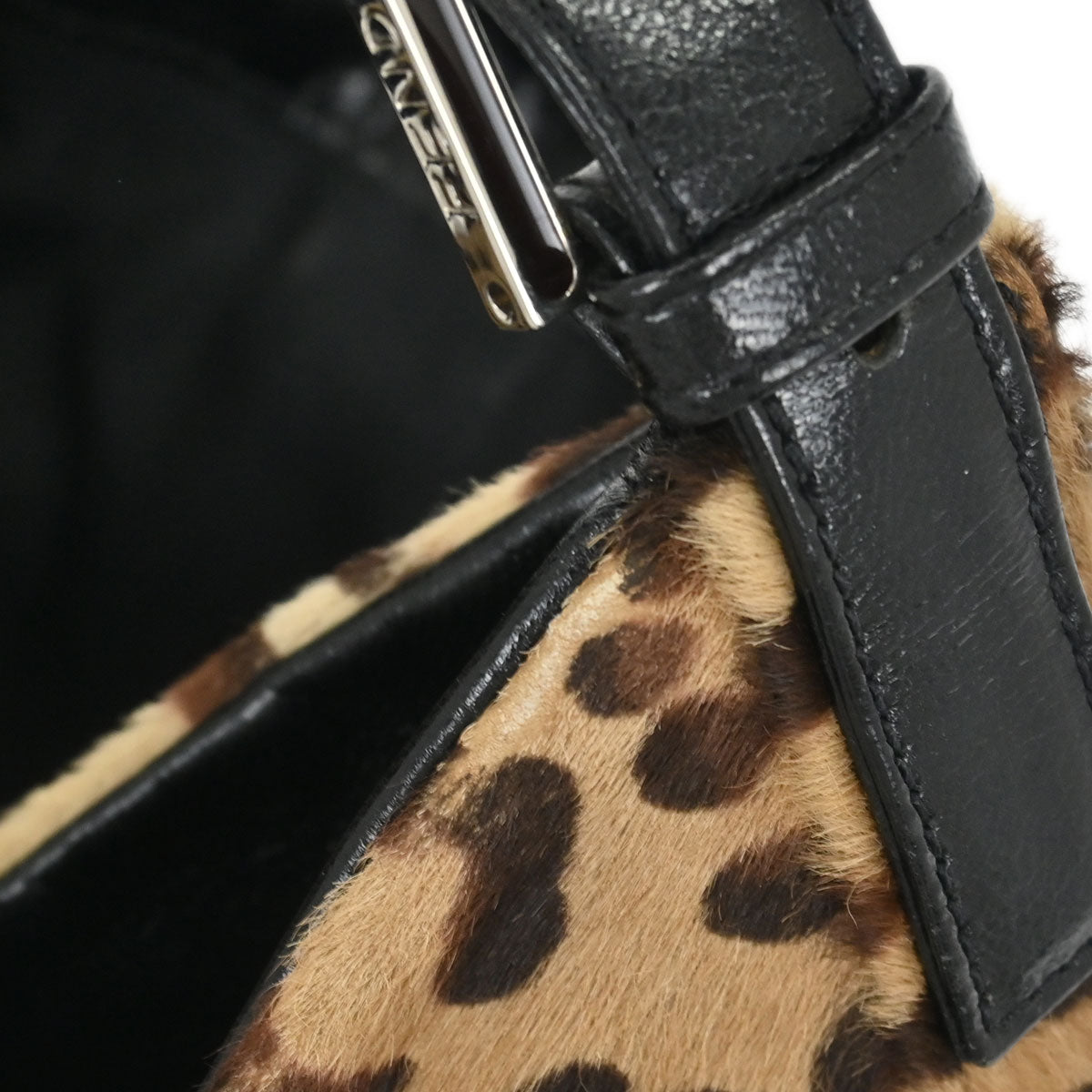 Fendi * Beige Pony Hair Handbag