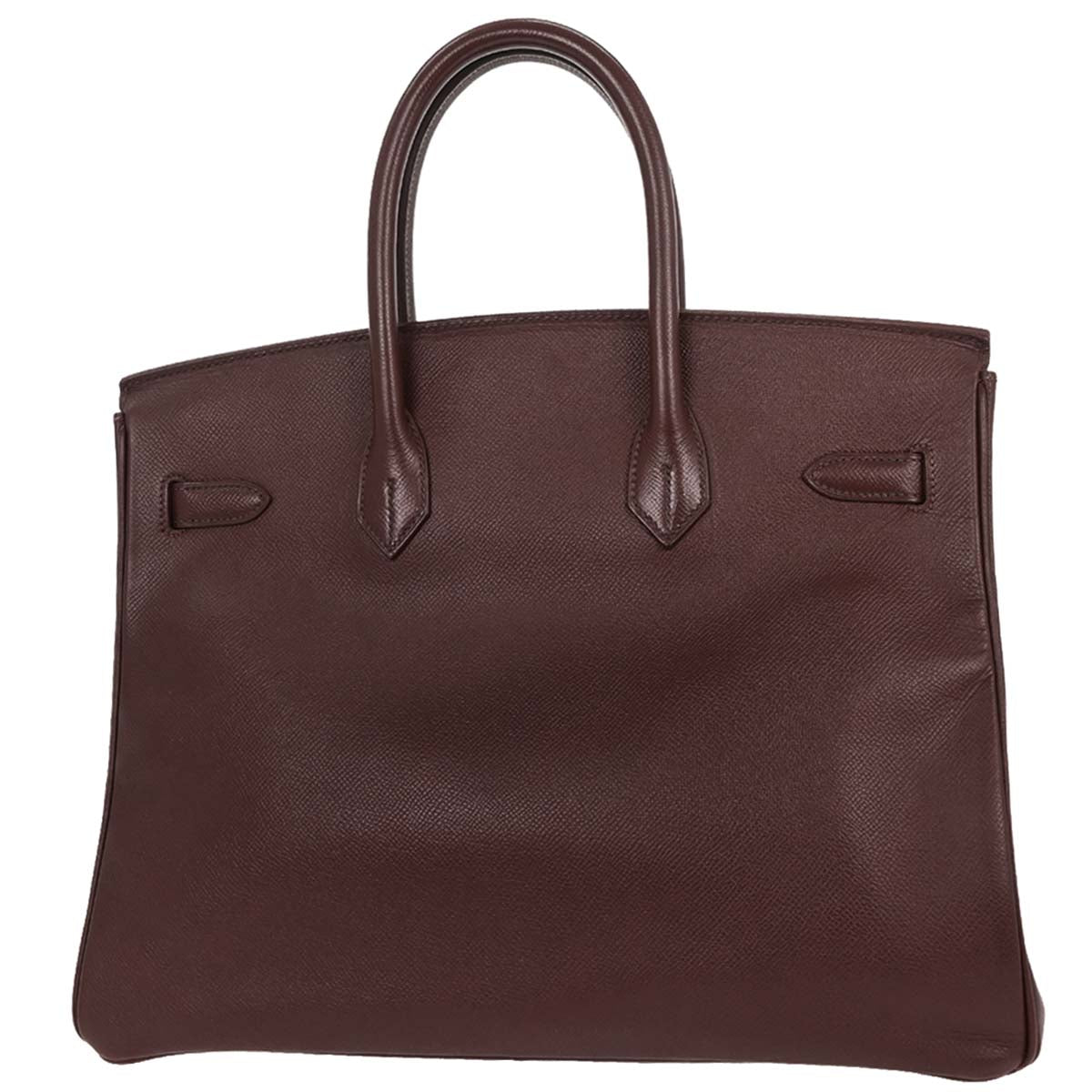 Hermes Brulee Epsom Birkin 35 Handbag