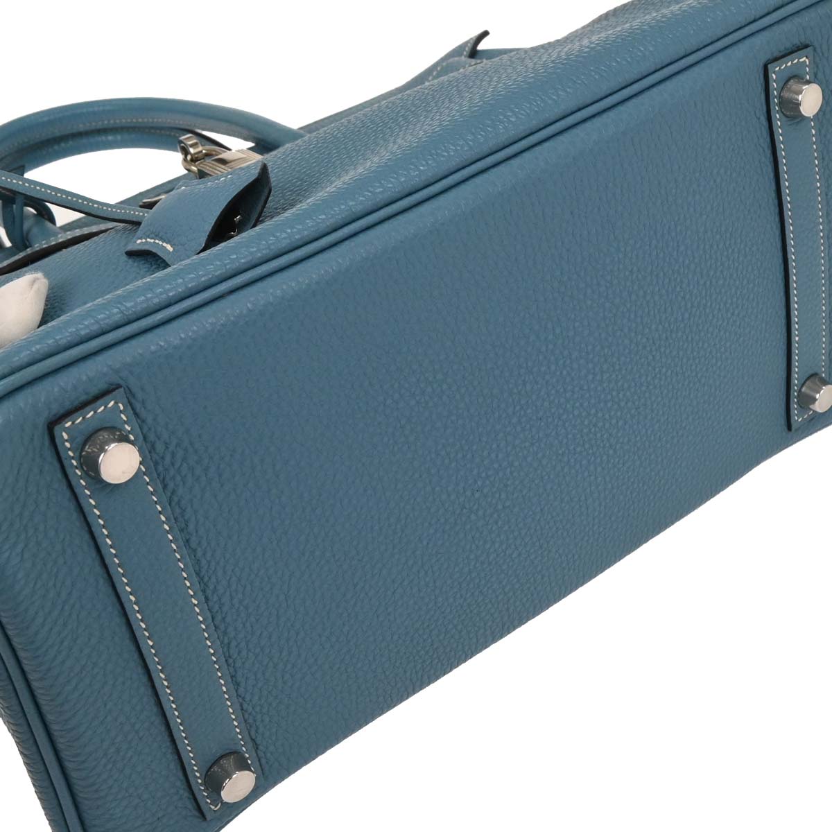 Hermes Blue Jean Togo Birkin 30 Handbag