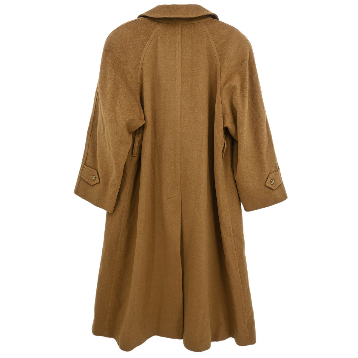 Burberrys Double Breasted Coat Brown