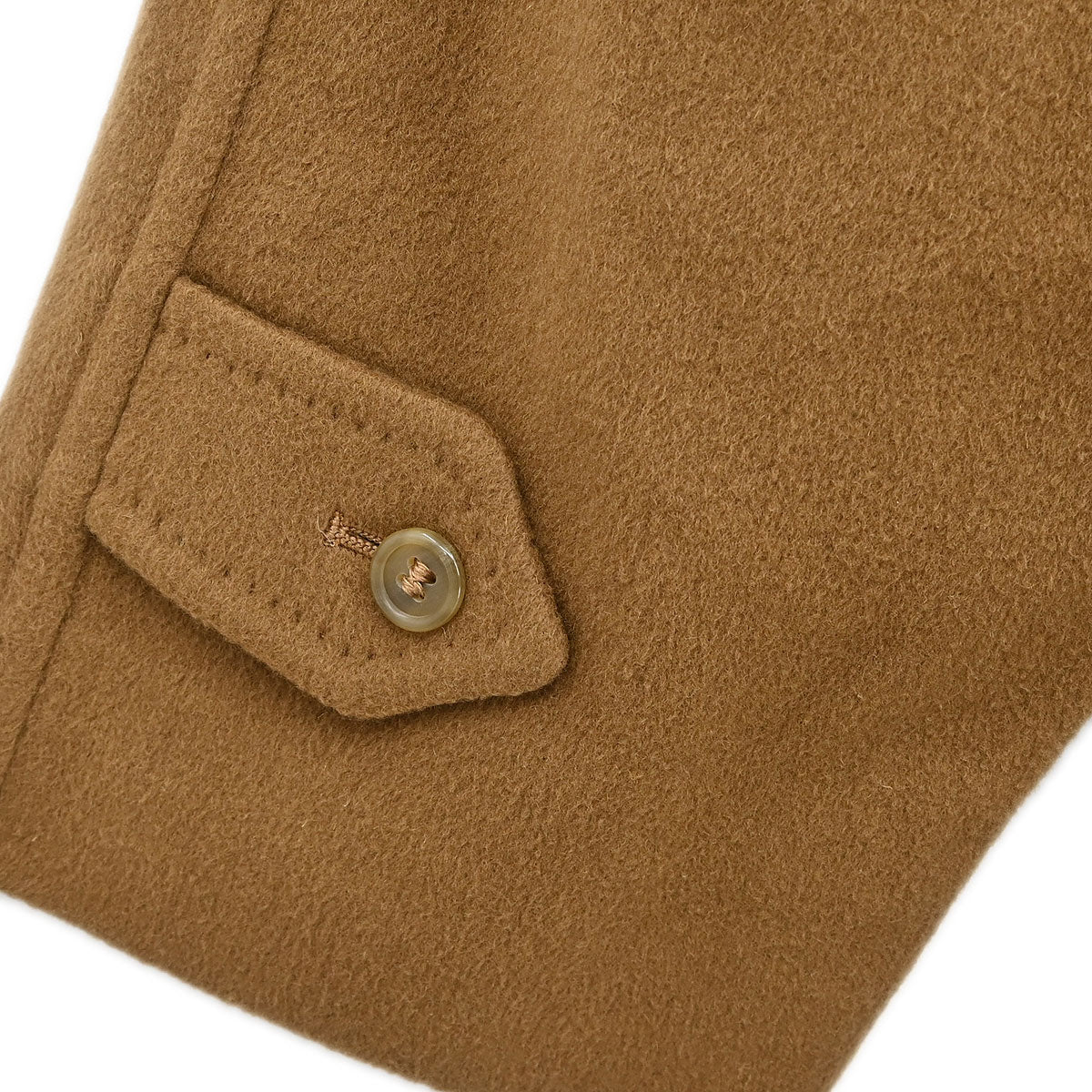 Burberrys Double Breasted Coat Brown