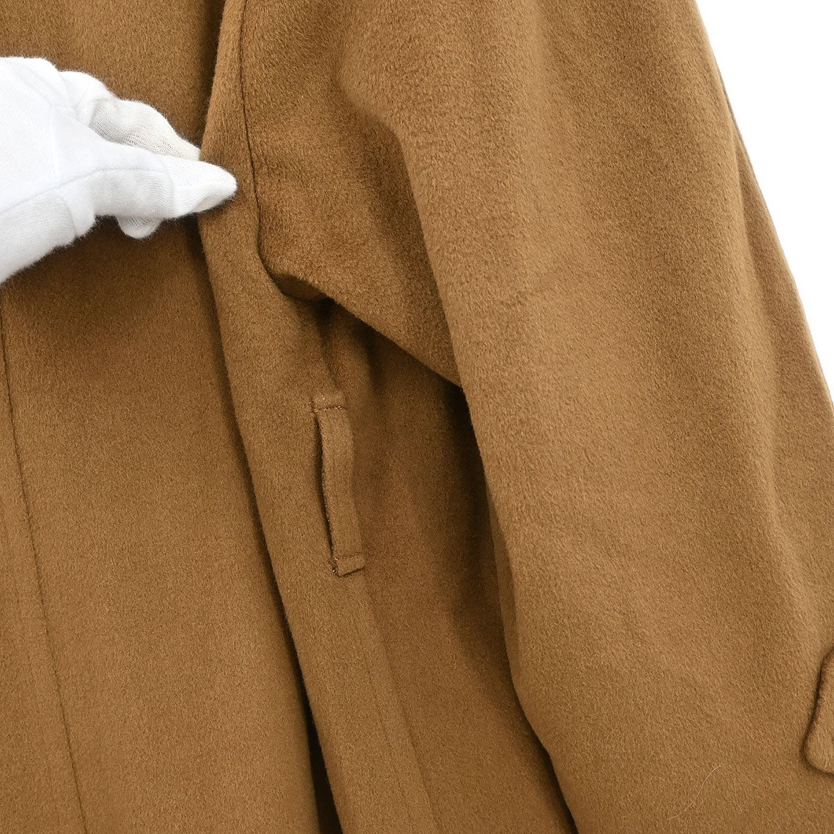 Burberrys Double Breasted Coat Brown