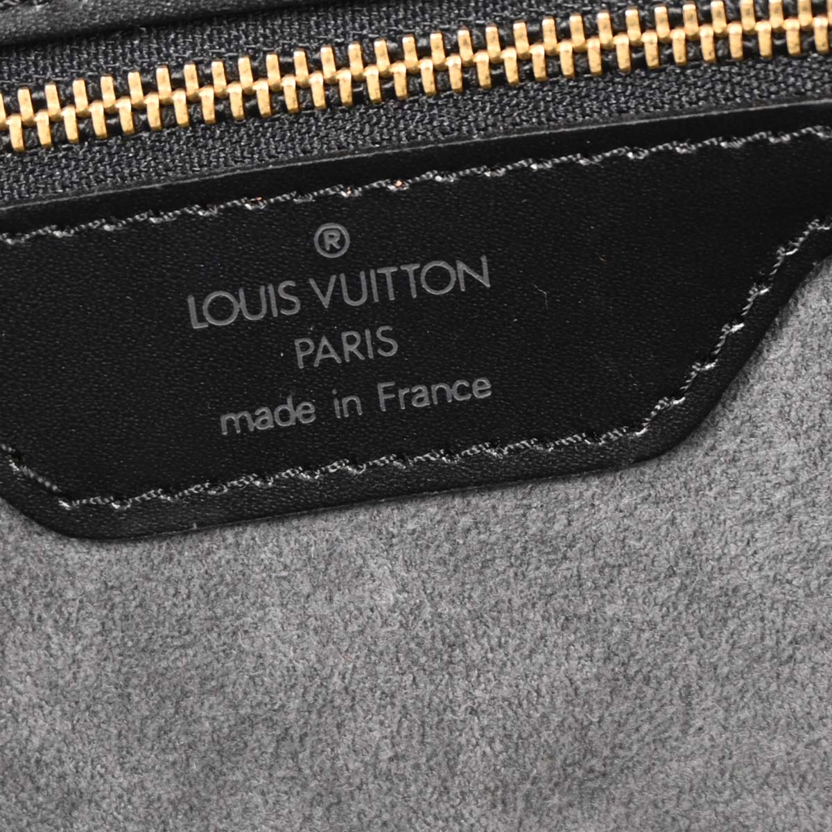 Louis Vuitton Black Epi Saint Jacques Shopping Tote Bag M52262