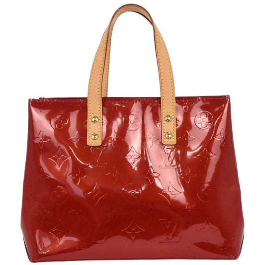 Louis Vuitton Red Vernis Reade PM Tote Handbag M91990