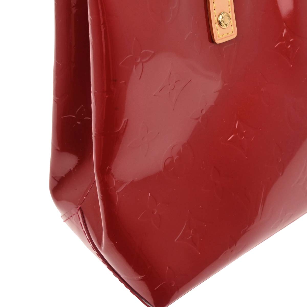 Louis Vuitton Red Vernis Reade PM Tote Handbag M91990