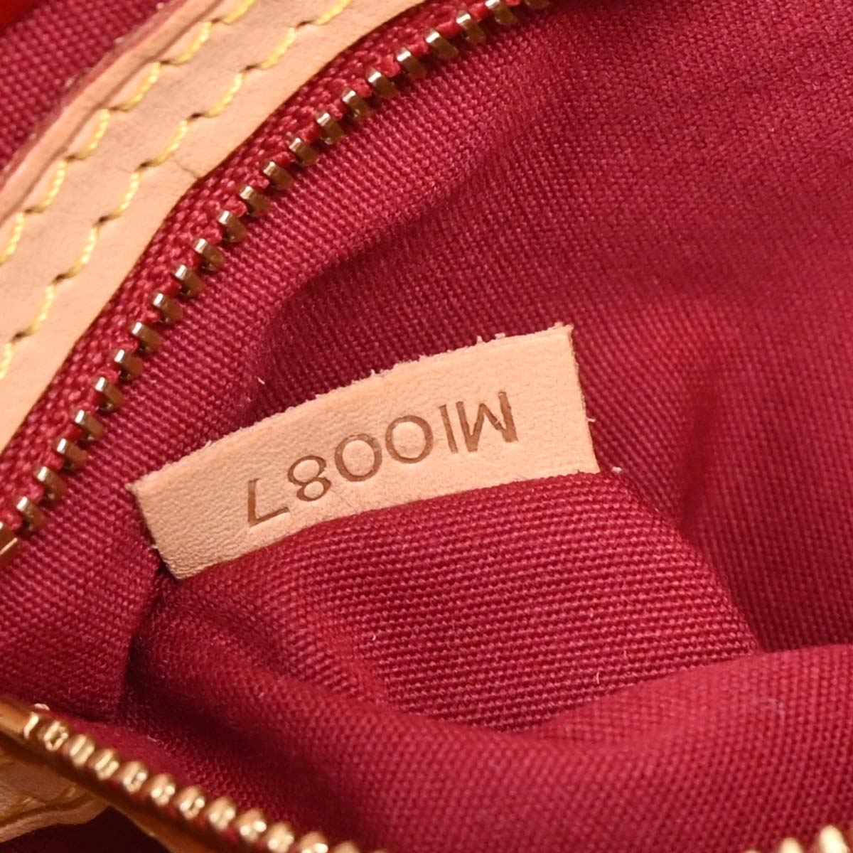 Louis Vuitton Red Vernis Reade PM Tote Handbag M91990