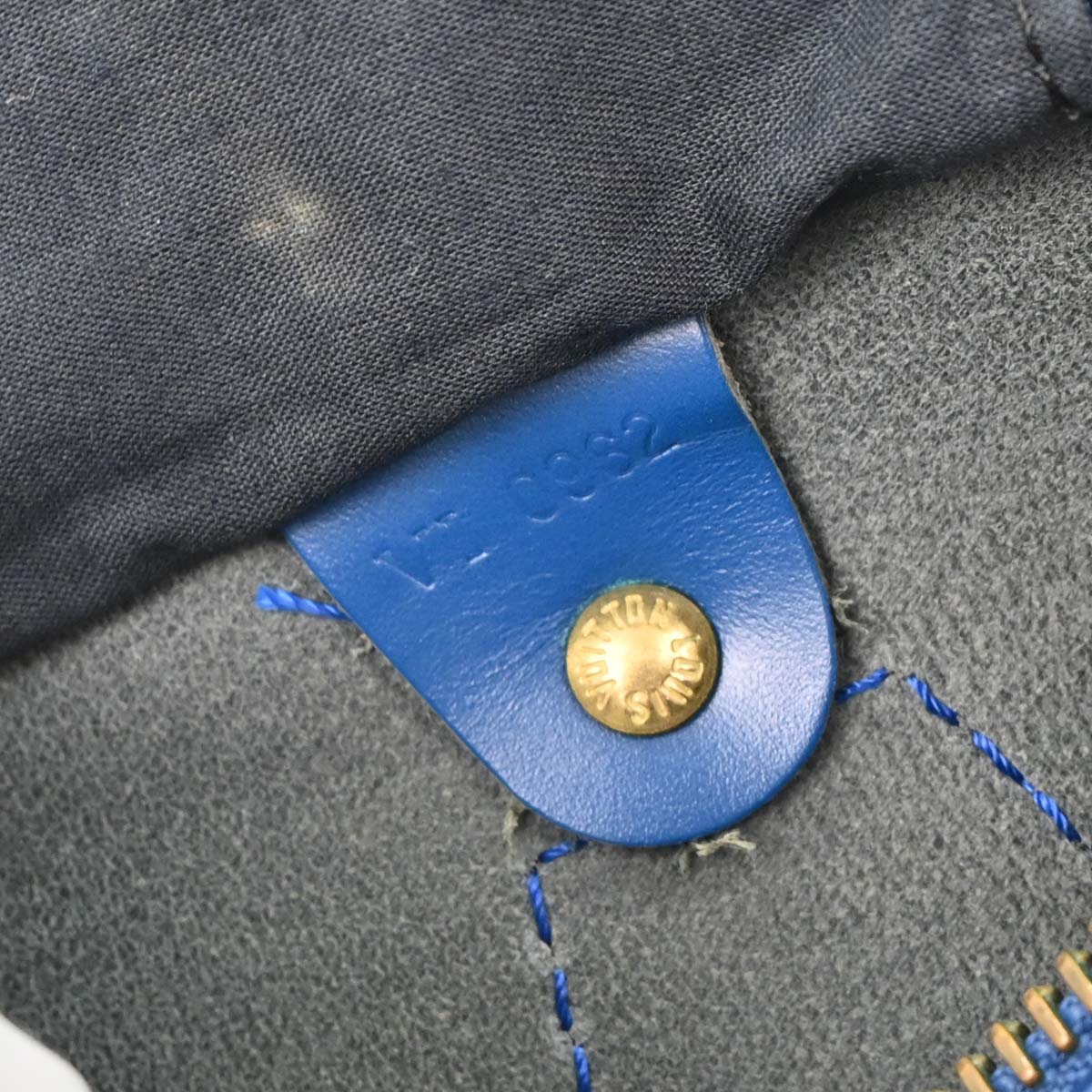 Louis Vuitton Blue Epi Speedy 25 Handbag M43015