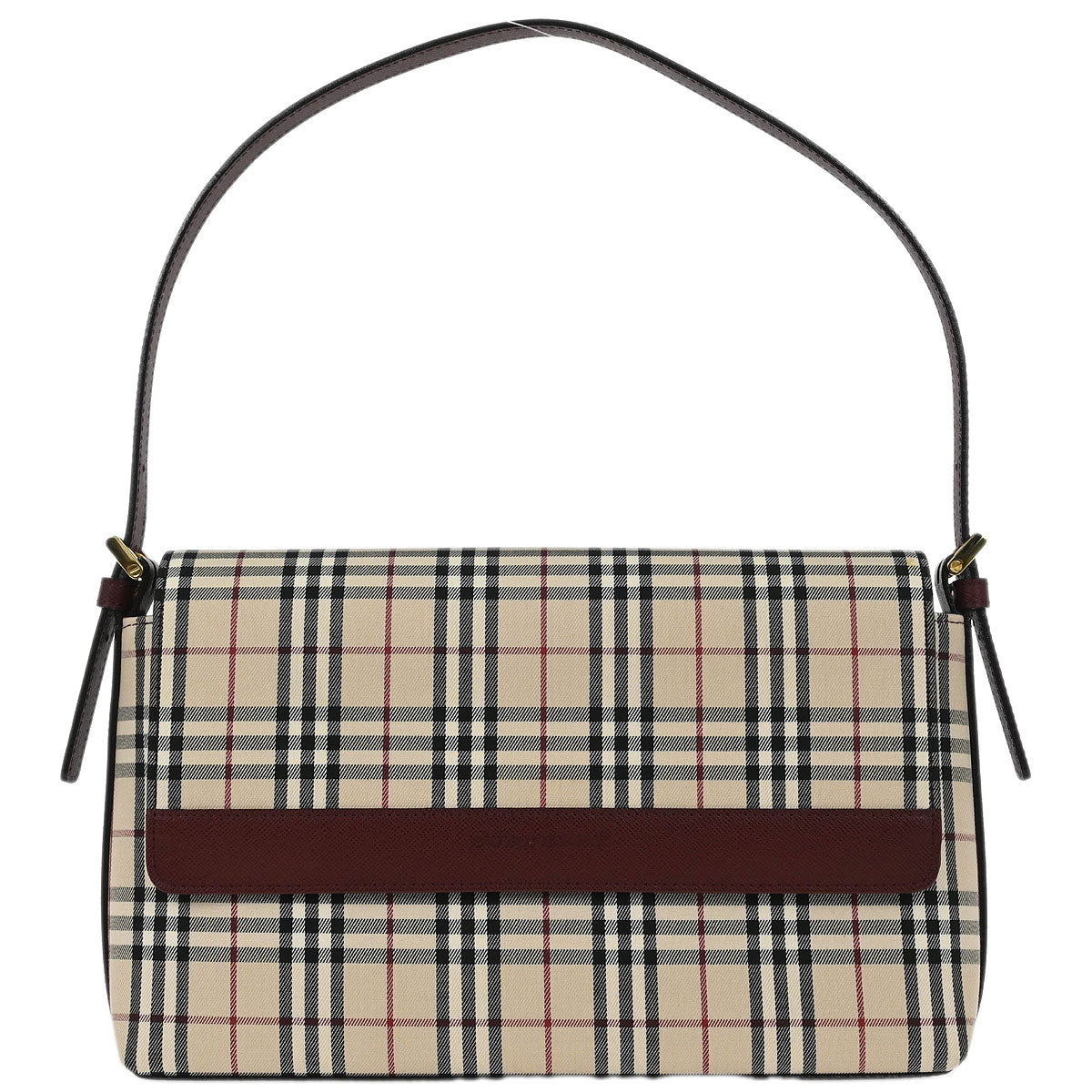 Burberry Beige Burberry Check Handbag