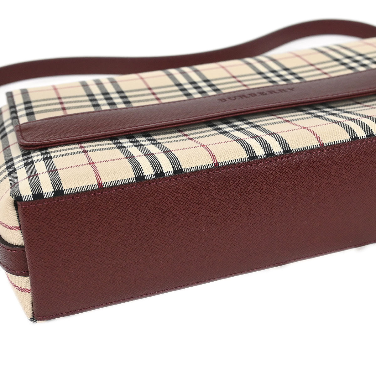 Burberry Beige Burberry Check Handbag
