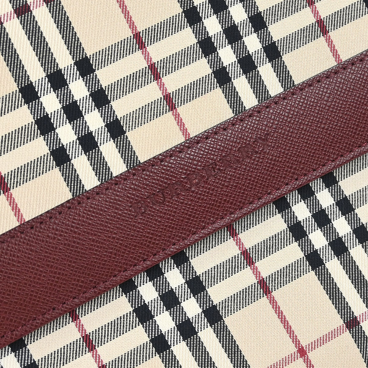 Burberry Beige Burberry Check Handbag