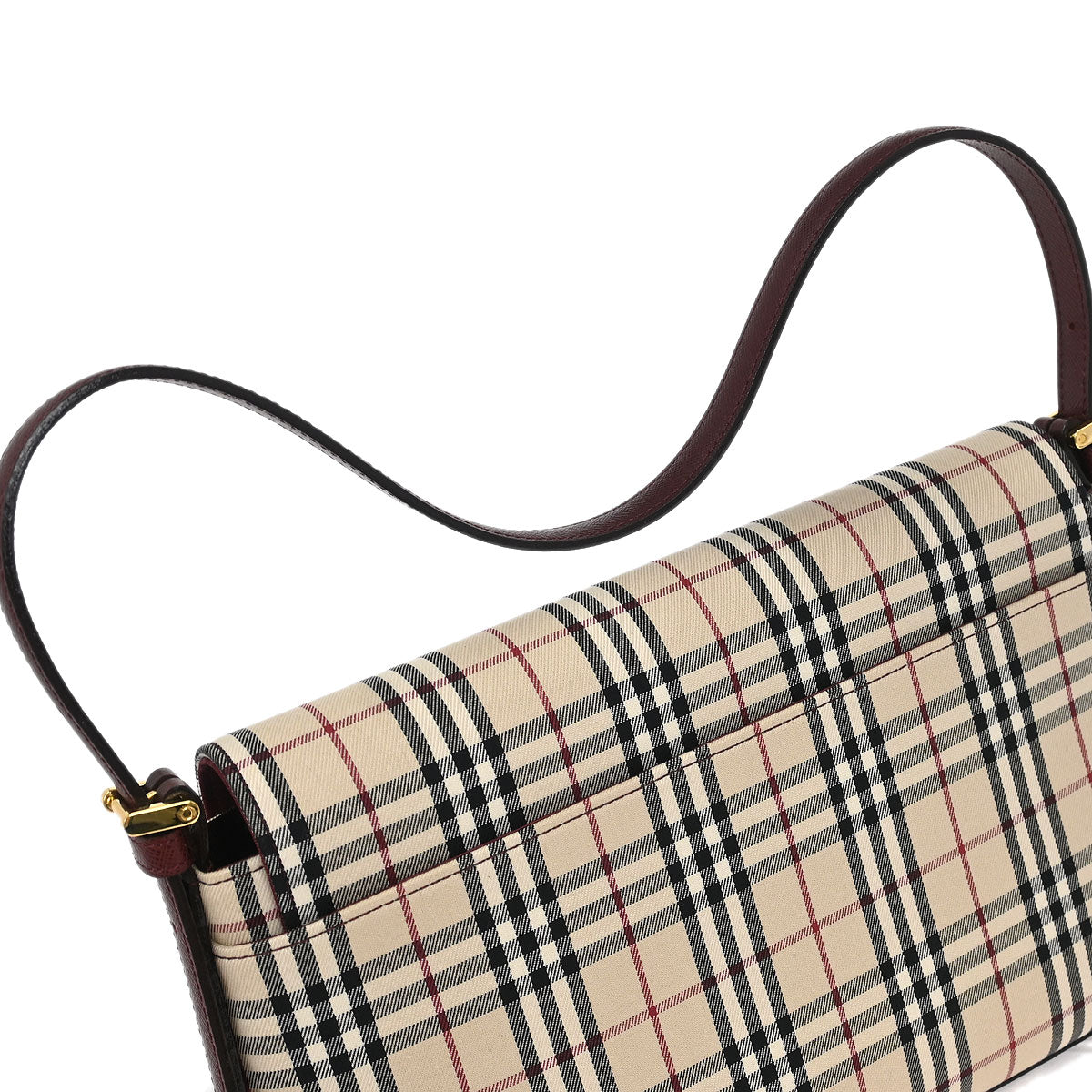 Burberry Beige Burberry Check Handbag