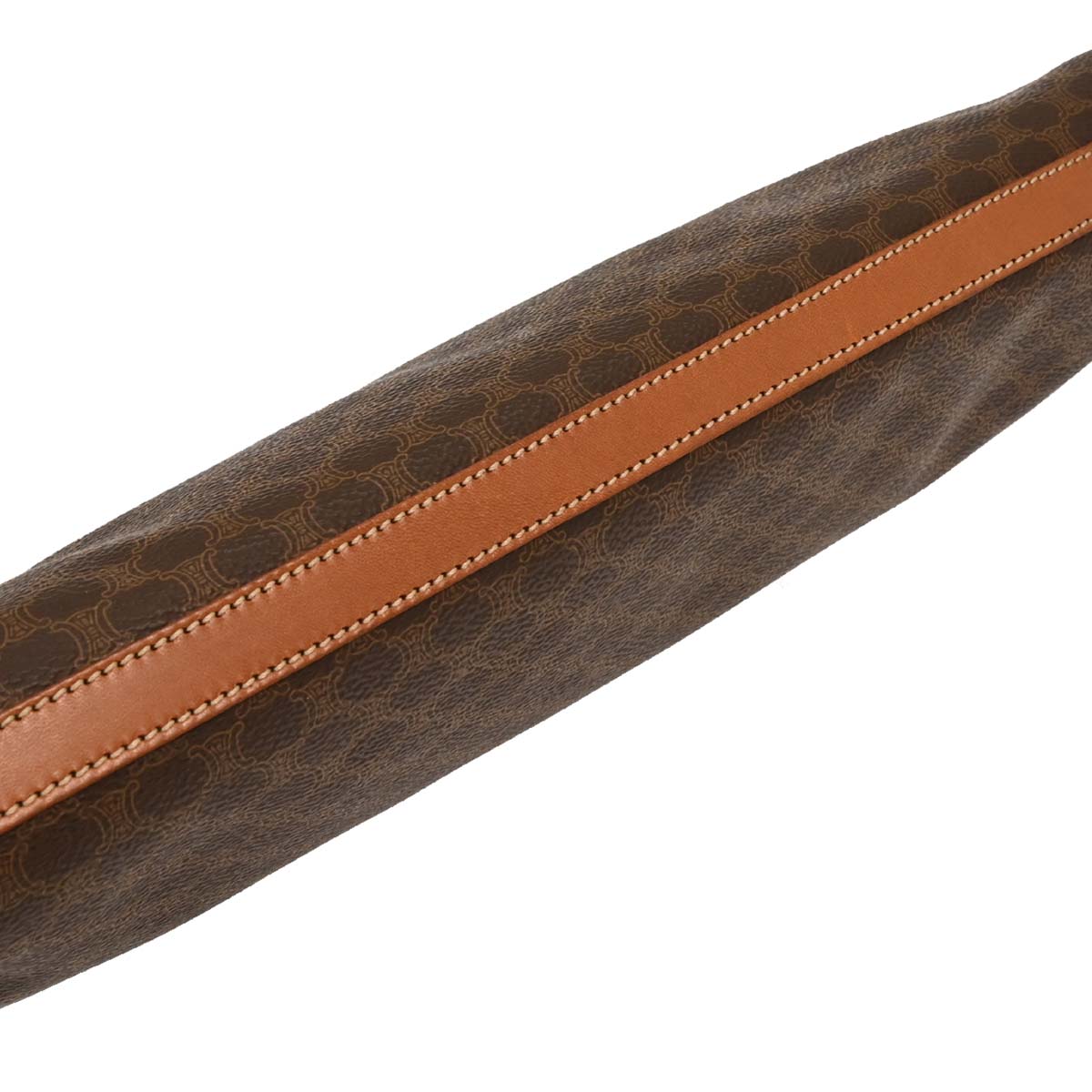 Celine Brown Macadam Clutch Bag